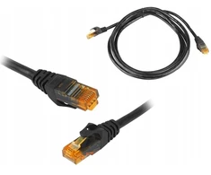 Digitus 8P8C CAT6e UTP tinklo kabelis (patchcord) 2m juodas
