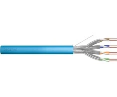 Assmann Electronic DIGITUS Montavimo kabelis kat.6A U/FTP Dca vientisas laidas AWG 23/1 LSOH 50m mėlynas folija