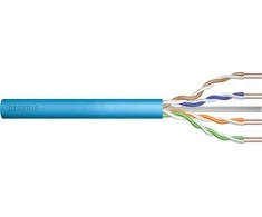 Assmann Electronic DIGITUS montavimo kabelis cat.6A U/UTP Dca vientisas laidas AWG 23/1 LSOH 50m violetinė folija