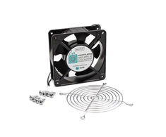 Digitus Komplektas: DN-FAN120S ventiliatorius, DN-FAN120/GR metalinis dangtelis, DN-FAN-M4.8 varžtas - 8 vnt. DN-FAN120S-KIT