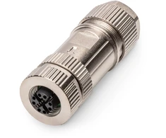 Digitus Lizdas M12 X-kodowane, konfigurowalne na miejscu, IP67, Cat.6A
