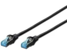 Digitus Patricor CAT 5E SF / UTP, 2m, Juodas (DK- 1531-020 / BL)