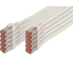 Digitus Patrikas CAT6, S- FTP, 0,5 m, balta (KV -1644 -005- WH- 10)