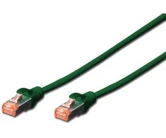 Digitus Pečkordas CAT6, S-FTP, 5m, žalia, 10 vienetų (DK- 1644- 050- G- 10)