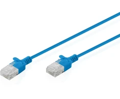 Digitus Patchcord Slim Cat.6 U/UTP LSZH 0.3m mėlyna (DK-1618-003S-B)