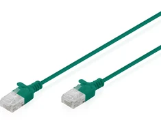 Digitus Patchcord Slim Cat.6 U/UTP LSZH 0.3m žalia (DK-1618-003S-G)