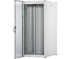 Hyperice Digitus spinta Hyper Pro laisvai pastatoma tinklinė spinta 19" 26U stelažas 600x800, priekinių durų stiklas, pilkas, 1000kg