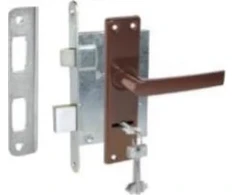 Įleidžiamoji spyna Kurzemes ZV9A-1 469Z-35804/22-DB, ruda