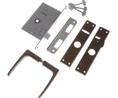 Įleidžiamoji spyna Kurzemes ZV9A-1 469Z-35804/22-DB, ruda