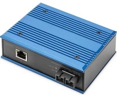 Digitus šviesolaidinis keitiklis DIGITUS Industrial Gigabit Ethernet Media Converter SM SC jungtis 1310nm iki 20km