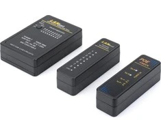 Assmann Electronic DIGITUS Kabelio testerio tinklas RJ45 BNC pagrindinio įrenginio nuotolinio bloko PoE testeris su dėklu