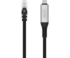 Digitus DIGITUS USB 3.2.RJ45 Ethernet Kabelis s/FTP - Kabelis - Digital/Daten