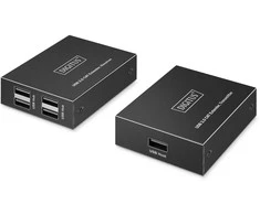 Digitus USB ilgintuvas, USB 2.0, 4x USB-A prievadai, 150 m