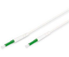 Digitus Digitus Wstępnie zmontowany kabelis FTTH, wdmuchiwany, jednowłóknowy, 1 włókno, LC/APC, 50 m