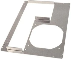 DimasTech PCI galinis skydelis Micro-ATX, 5 lizdai - aliuminis