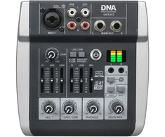 DNA Professional QMX402 - analogue audio mixer with Bluetooth