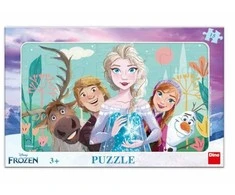 Dino Dėlionė 15 vnt. - Frozen