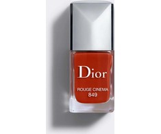 Shiseido Christian Dior Vernis Gel-Effect Nagų lakas 849 Rouge Cinema, 10 ml