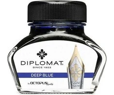 Diplomat @ item: inlistbox Octopus stiklinis rašalas 30 ml tamsiai mėlynos spalvos
