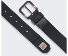 Carhartt Dirželis Carhartt drobės anties juodos spalvos