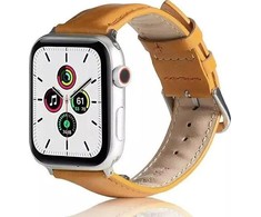 Beline apyrankė Apple Watch Leather 42/44/45/49mm rudos spalvos