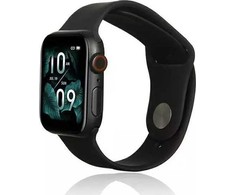 Beline apyrankė Apple Watch silikoninė 42/44/45/49mm juodos spalvos