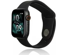 Beline apyrankė Apple Watch silikoninė 42/44/45/49mm juodos spalvos