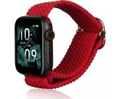 Beline apyrankė Apple Watch Textile 42/44/45/49mm raudonos spalvos