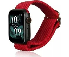 Beline apyrankė Apple Watch Textile 42/44/45/49mm raudonos spalvos