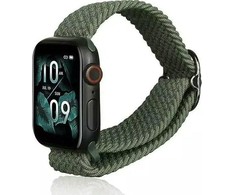 Beline apyrankė Apple Watch Textile 38/40/41mm žalios spalvos