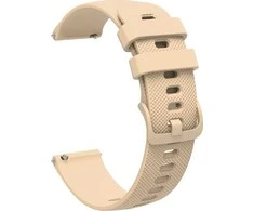 Hurtel Silikoninė apyrankė Huawei Watch GT2 / GT3 42mm – rusvai gelsvas