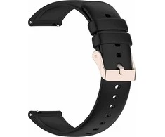 Hurtel Silikoninė apyrankė Xiaomi Mi Watch / Amazfit GTR 47mm – juodos spalvos