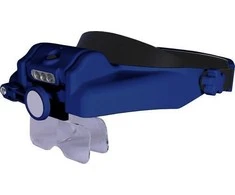 Įkraunamas Discovery Crafts DHR 20 galvos padidintuvas