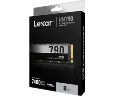 Disk SSD Lexar NM790 8TB M.2 2280 PCI-E x4 Gen4 NVMe (LNM790X008T-RNNNG)