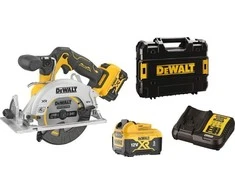 Akumuliatorinis diskinis pjūklas DeWalt DCS512P2-QW; 12 V; 2x5,0 Ah akum.