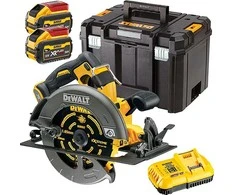 De Walt Akumuliatorinis diskinis pjūklas DeWalt DCS579X2-QW; 54 V; 2x9,0 Ah akum.