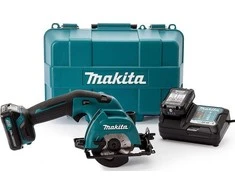 Akumuliatorinis diskinis pjūklas Makita HS301DSAE; 12 V; 2x2,0 Ah akum.