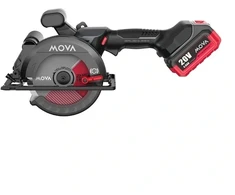 Diskinis pjūklas Mova Bešepetėlinis 20V 150mm (baterija ir įkroviklis komplekte) (PCS150K)