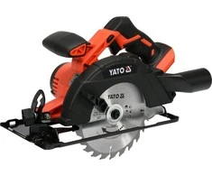 YATO diskinis pjūklas 165mm 18V BE BATERIJAŲ IR Įkroviklio