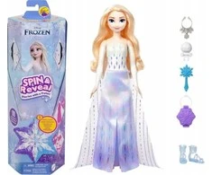 Lelė Mattel „Disney Frozen Spin &amp; Reveal“ Elzos siurprizų rinkinys