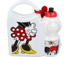 Minnie Mouse - Pietų dėžutės ir vandens buteliuko 400 ml rinkinys