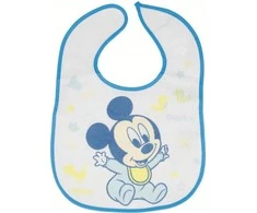 Mickey Mouse Peliukas Mikis – mažas seilinukas su lipduku (2 vnt.)
