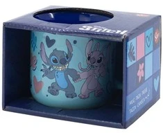 Disney Stitch - keraminis puodelis dovanų dėžutėje iš Stitch &amp; Angel kolekcijos, 355 ml