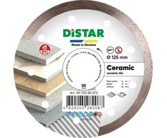 Deimantinis pjovimo diskas DISTAR 10170085073; 125x22,23x1,4 mm