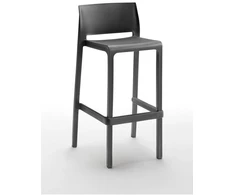 Bica Garden bar stool Volga Stool 75 50x50x99cm pilka