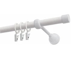 Decastyl VIENAS KARINIS STRYPAS FI 19 MM Baltas 320 CM LUNA SU RITINĖLIAIS KOWALSKI