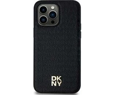Samsung Galaxy S24 Plus DKNY Odinis Dėklas Pattern Metal Logo MagSafe (DKHMS24MPSHRPSK) juodos spalvos