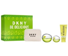 DKNY Donna Karan Be Delicious Eau De Parfum, 100 ml Eau De Parfum 1u Locion Corporal 1u Estuche 1u