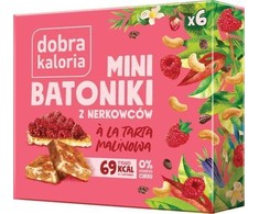 Dobra Kaloria GEROS KALORIJOS - MINI BATONĖLIAI - AVIEČIŲ TARTAS 102g. kartoninė dėžutė