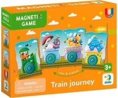 Dodo magnetinė dėlionė Traukinys (8 el.)